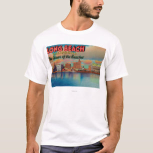 T-shirts Long Beach, Califórnia - rainha das praias