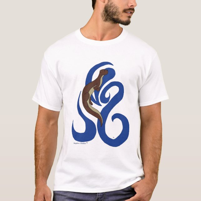 T-shirts Lontra da natação (Frente)