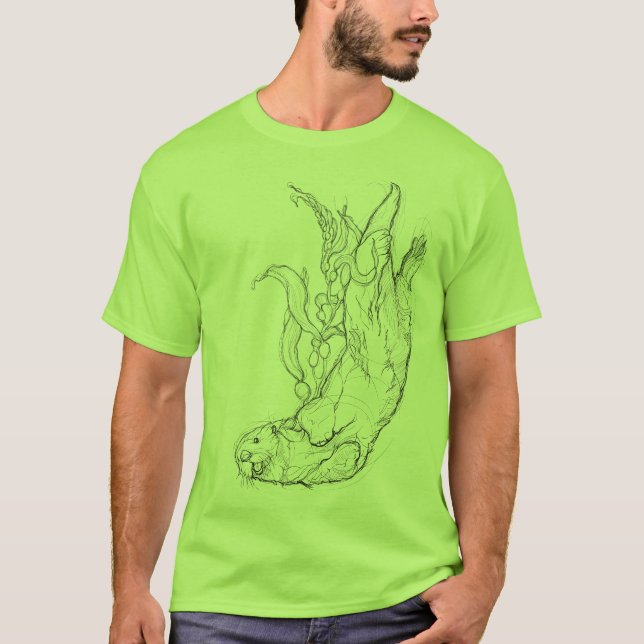 T-shirts Lontra de mar (Frente)