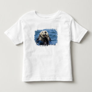 T-shirts Lontra marinha da Califórnia Enhydra lutris) se ar