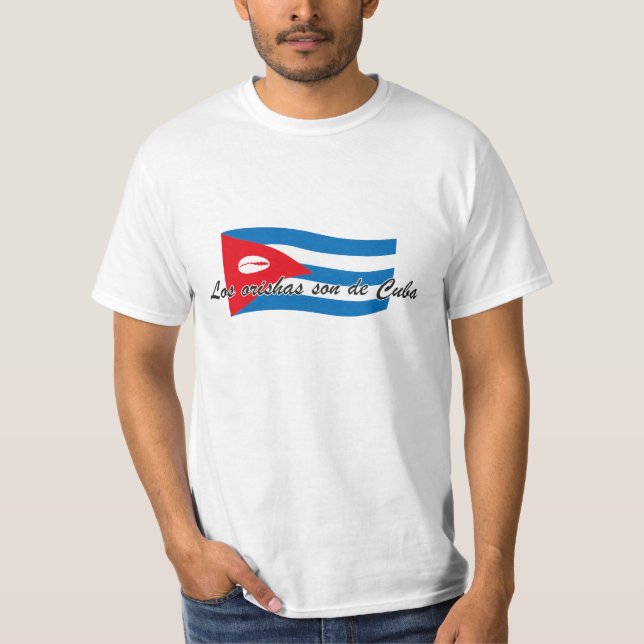 T-shirts Los Orishas son de Cuba (Frente)