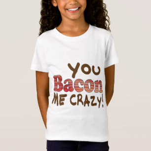 T-shirts Louco por Bacon