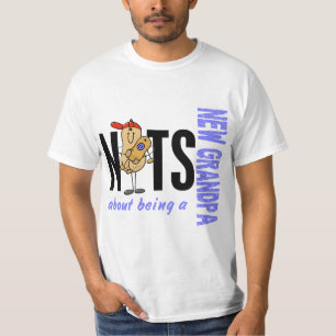 T-shirts Loucos sobre ser um azul novo do vovô 1