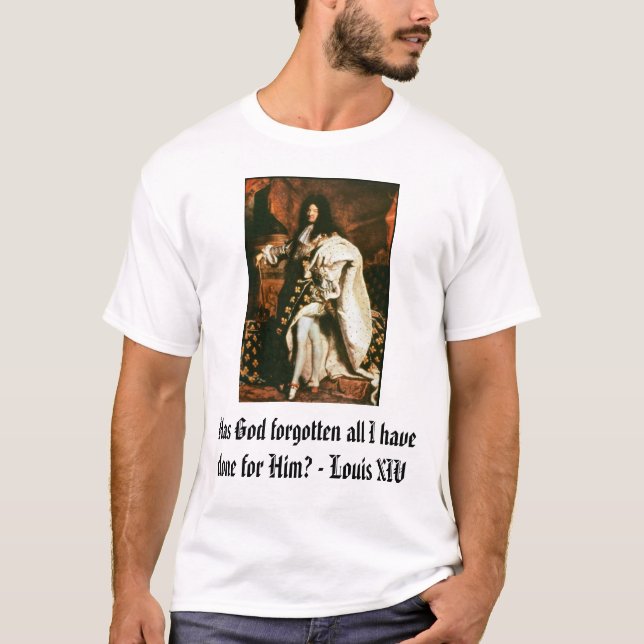 T-shirts Louis XIV (Frente)
