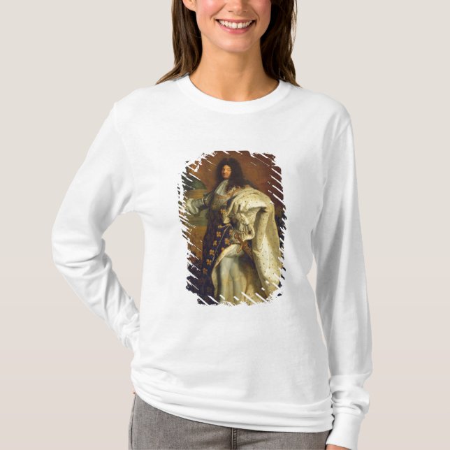 T-shirts Louis XIV no traje real, 1701 (Frente)