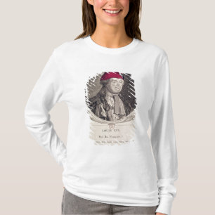 T-shirts Louis XVI que vestem uma capota phrygian