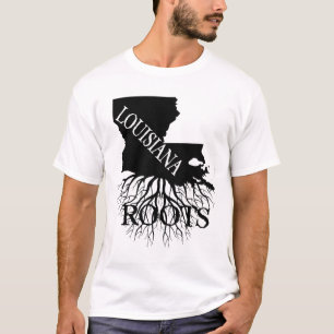 T-shirts Louisiana State Roots Women's or Men's Shirt