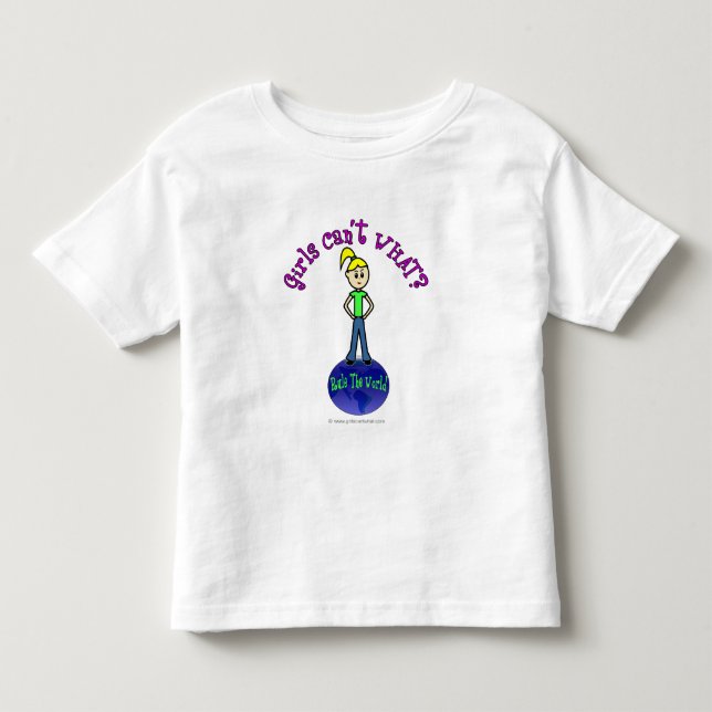 T-shirts Loura governa o mundo (Frente)