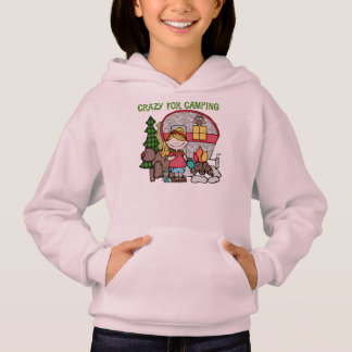 T-shirts Loura Louca Por Acampamento