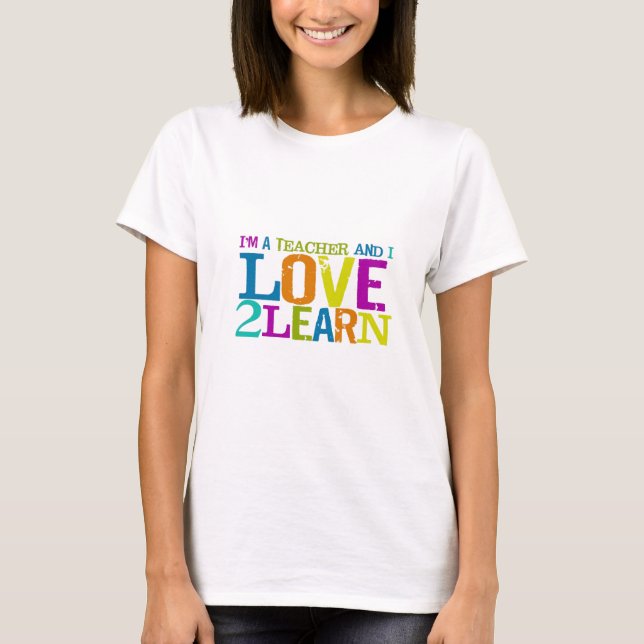 T-shirts Love2Learn (Frente)
