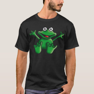 T-shirts love heart frog