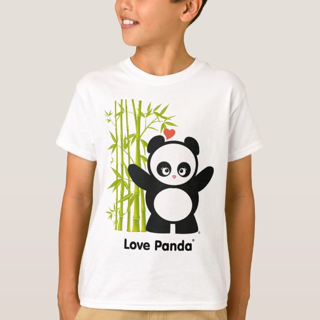 T-shirts Love Panda® Kids Sweatshirt (Frente)