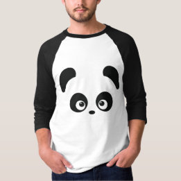 T-shirts Love Panda® Men's Raglan Roupa