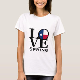 T-shirts LOVE Primavera Texas