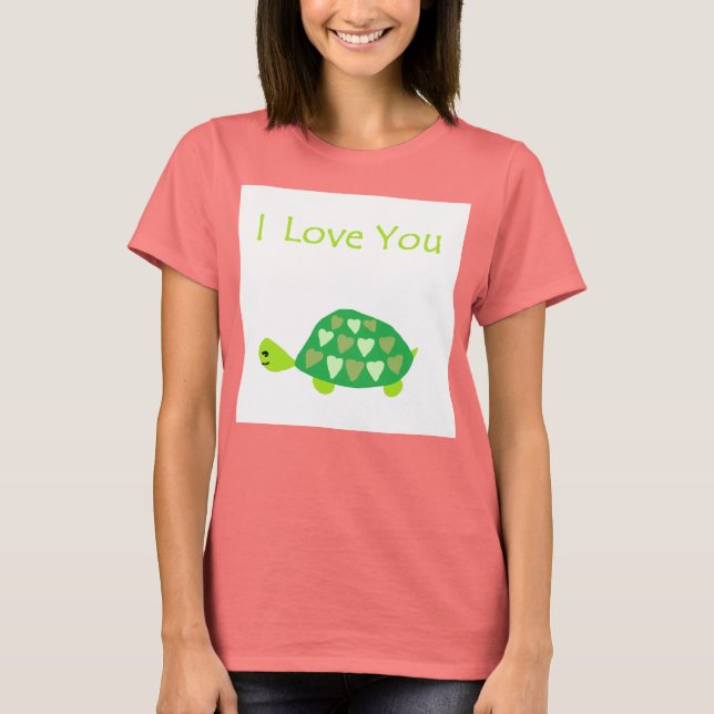 T-shirts Love Turtle (Frente)
