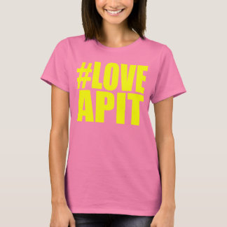 T-shirts #LOVEAPIT Mulher Amarela AA T - OUTRAS CORES DISPO