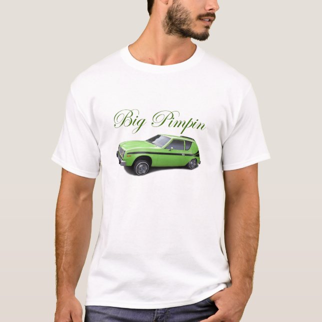 T-shirts Lowrider GRANDE de Pimpin AMC Gremlin (Frente)