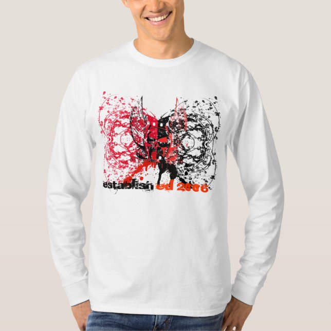 T-shirts LP exclusivo cobriu o T longo (Frente)