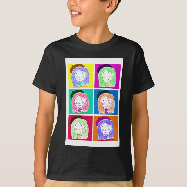 T-SHIRTS LU POP-ART (Frente)