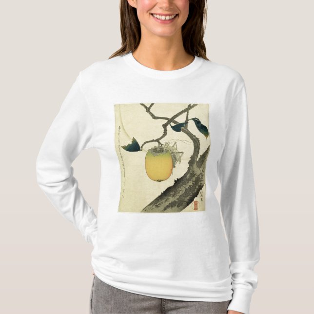T-shirts Lua, caqui e gafanhoto, 1807 (Frente)