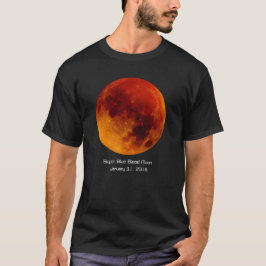 T-shirts Lua de Sangue Super Azul 2018