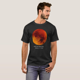 T-shirts Lua de Sangue Super Azul 2018