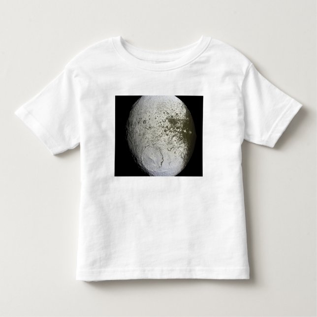 T-shirts Lua de Saturno Iapetus 2 (Frente)