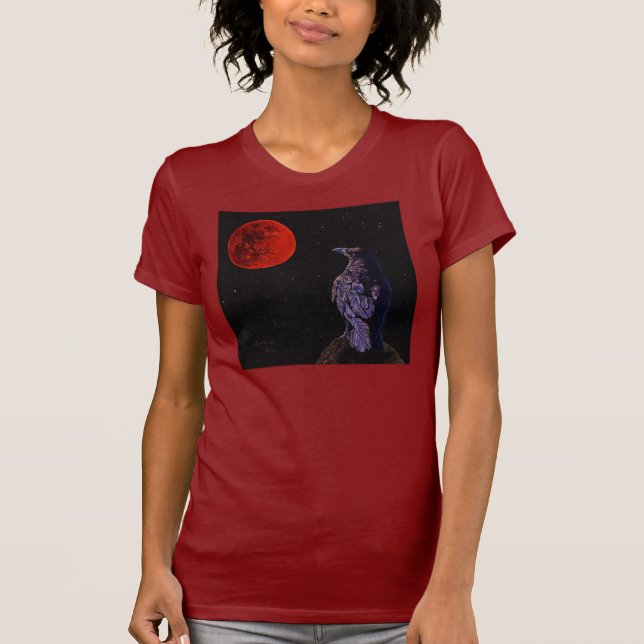 T-shirts Lua do corvo (Frente)