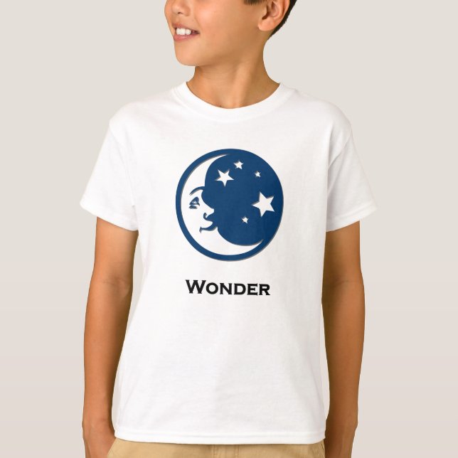 T-shirts Lua Stars Wonder (Frente)