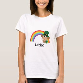 T-shirts Lucky Monkey Leprechaun