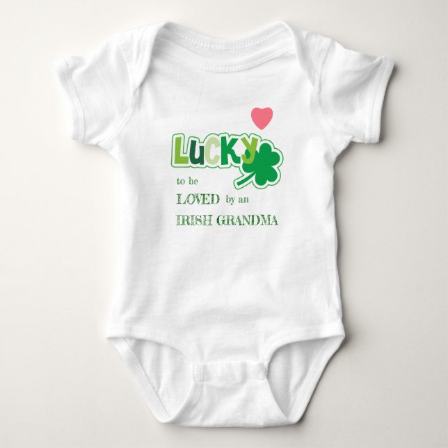 T-shirts Lucky Shamrock neto irlandês (Frente)