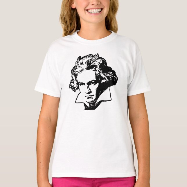 T-shirts Ludwig van Beethoven (Frente)