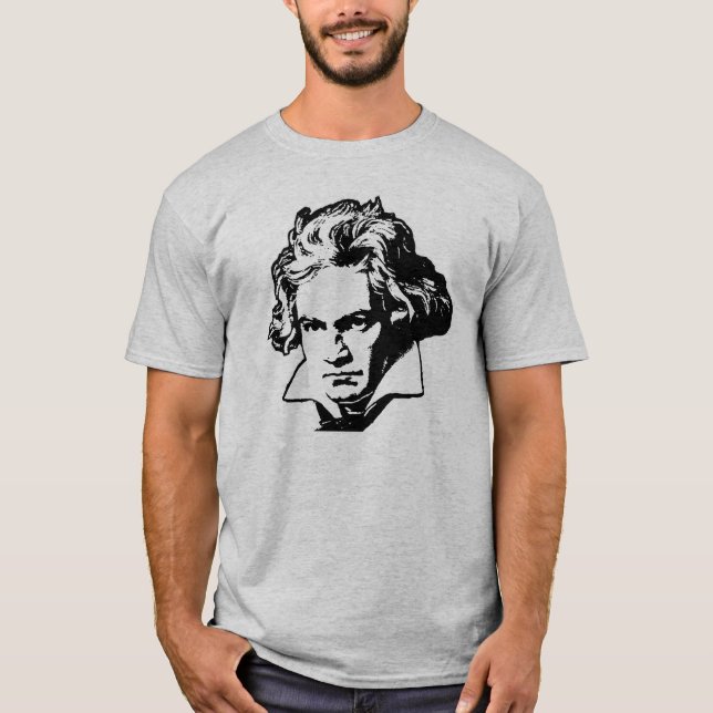 T-shirts Ludwig van Beethoven (Frente)