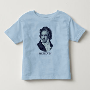 T-shirts Ludwig van Beethoven, azul