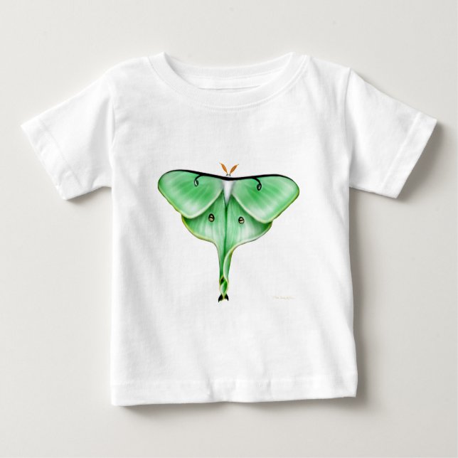 T-shirts Luna Moth Criança Long Sleeve Shirt (Frente)