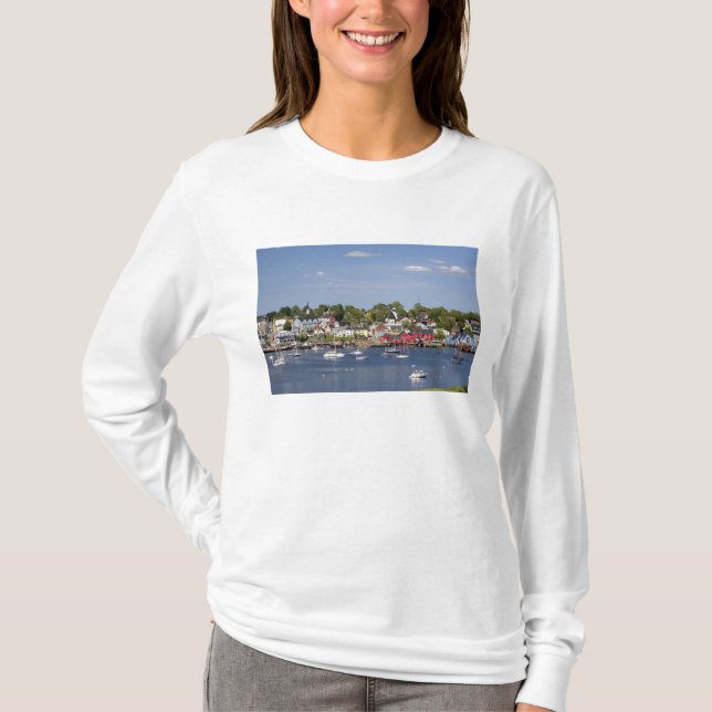 T-shirts Lunenberg, Nova Escócia, Canadá. 2 (Frente)