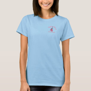 T-shirts Luta como um cancro da mama do guerreiro