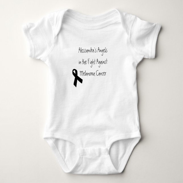 T-shirts Luta contra a melanoma (Frente)