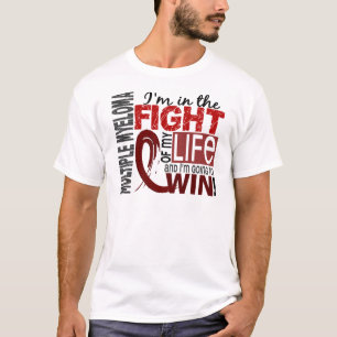 T-shirts Luta de meu mieloma múltiplo da vida