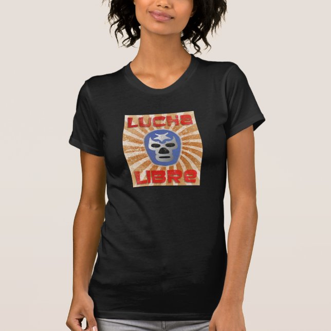 T-shirts Luta do mexicano de Lucha Libre (Frente)