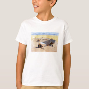 T-shirts Luta pelo Buraco d'Água Frederic Remington