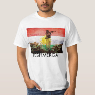 T-shirts LUTADORES CURDOS da LIBERDADE de Peshmerga
