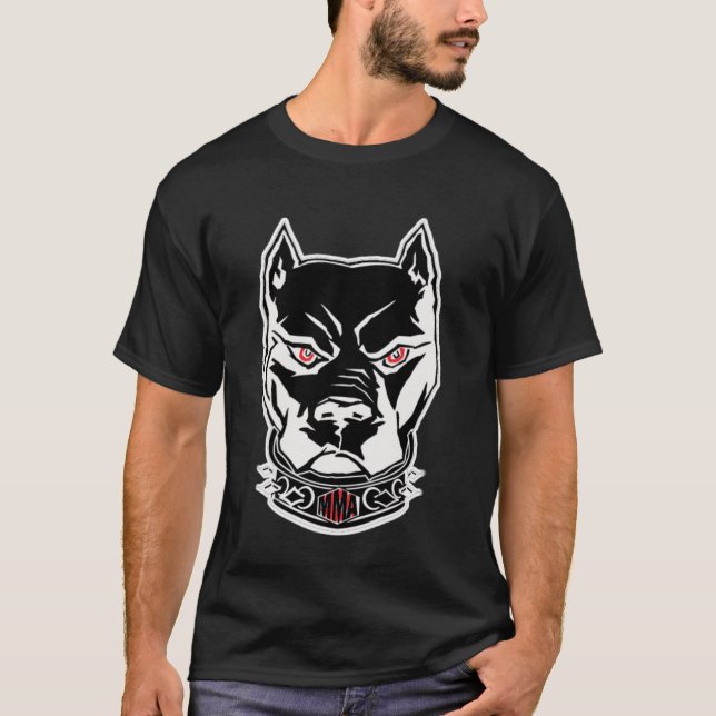 T-shirts Lutadores de Pitbull (Frente)