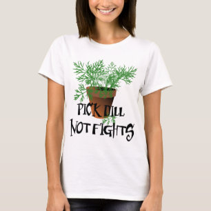 T-shirts Lutas do aneto da picareta do design de Riyah-Li