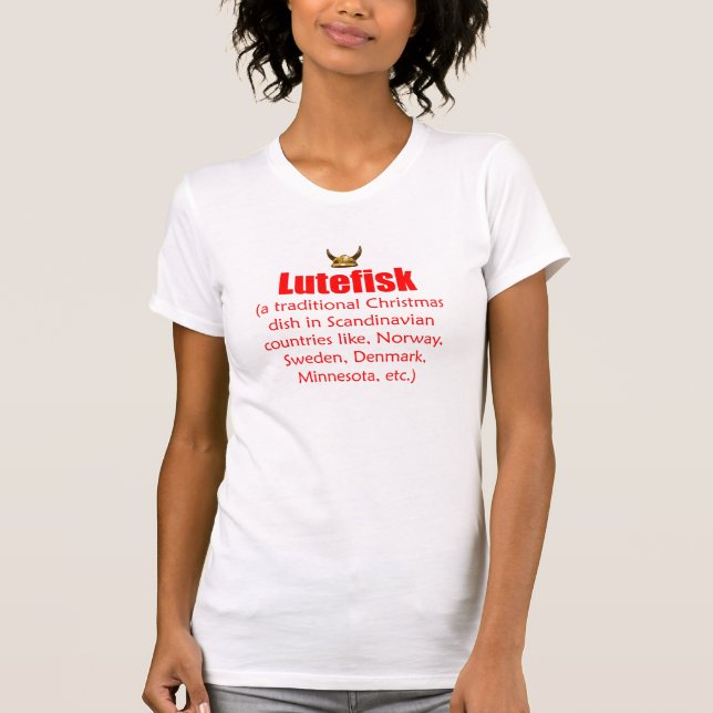 T-shirts lutefisk_traditional (Frente)