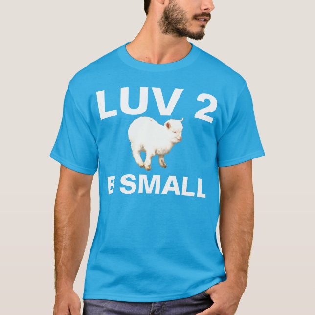 T-shirts luv 2 b pequeno (Frente)