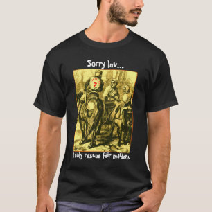 T-shirts Luv pesaroso, eu salvo somente donzelas justas