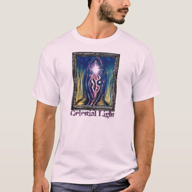 T-shirts Luz celestial (Frente)
