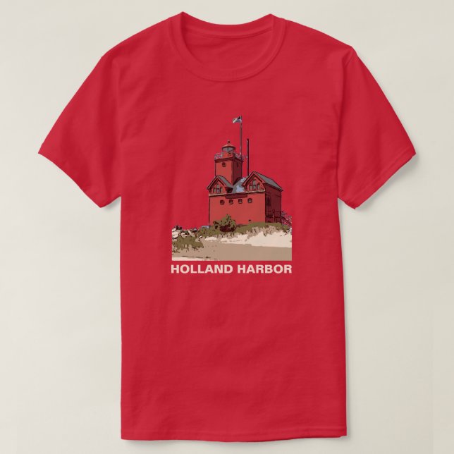 T-SHIRTS LUZ DE HARBOR HOLLAND (Frente do Design)
