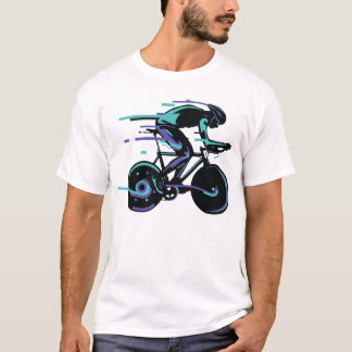 T-shirts Luz do ciclismo